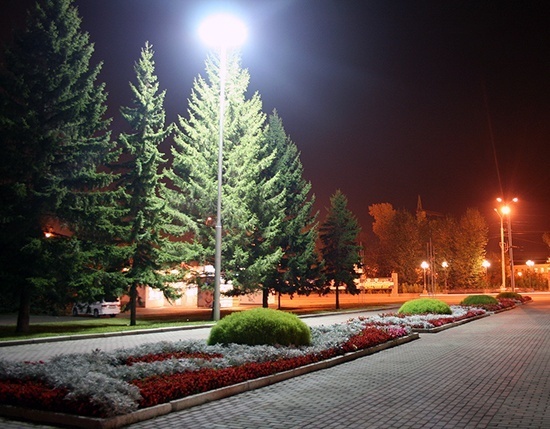 Декоративное LED освещение парков