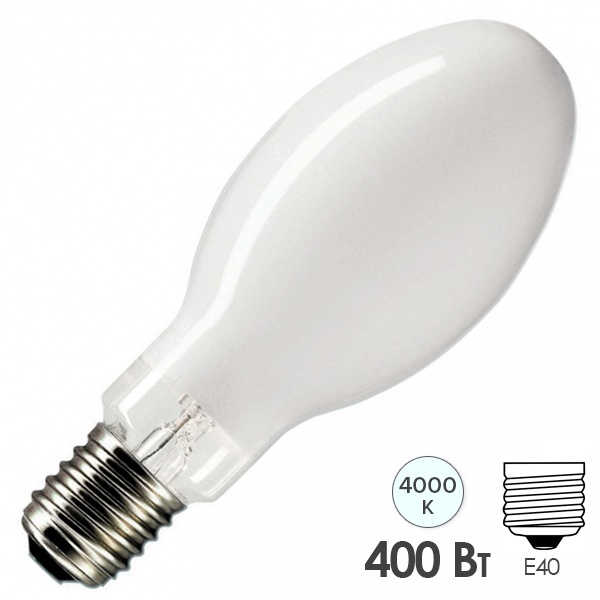 Лампа ртутная газоразрядная HQL 400W E40 высокого давления (ДРЛ) Osram