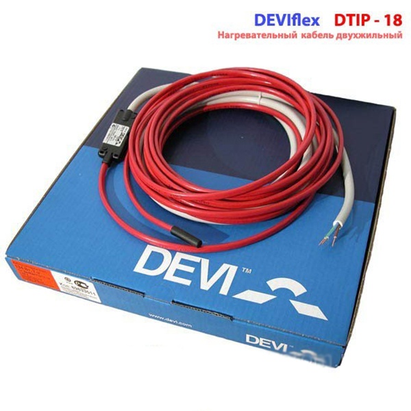 Греющий кабель DEVIflex 18T 615Вт 230В 34м (DTIP-18) DEVI