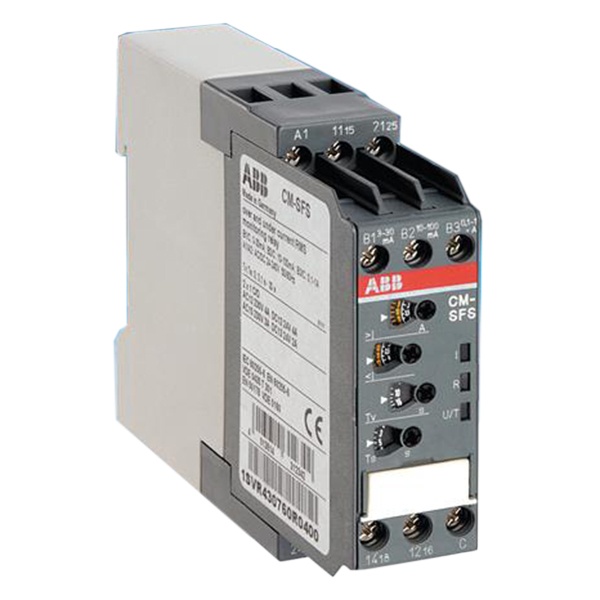 Реле контроля тока CM-SFS.21S (Imax и Imin) (диапаз. изм. 3-30мА, 10- 100мА, 0.1-1А) питание 24-240В