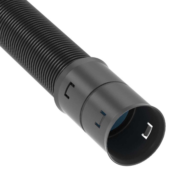 Труба гофрированная двустенная ПНД 110 мм жесткая для кабельной канализации 12кПа черная [уп.6м] DKC (гофра для кабеля)