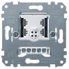 Светорегулятор универсальный кнопочный двойной 2х(50-200)Вт Merten механизм