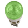 Лампа ИЭК ENR-22 сигнальная d22мм зеленый неон/240В цилиндр