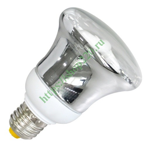 Лампа энергосберегающая R80 15W 2700K E27 теплая, d80x122
