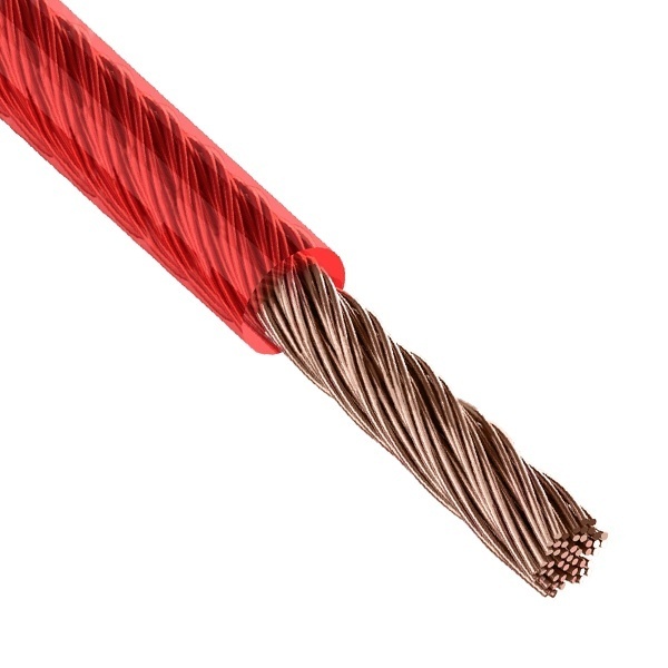 Кабель акустический Power Cable 1х6,0 красный Rexant