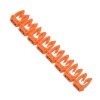 Маркер 3 для кабеля 0,5/1,5мм CAB3 оранжевый Legrand