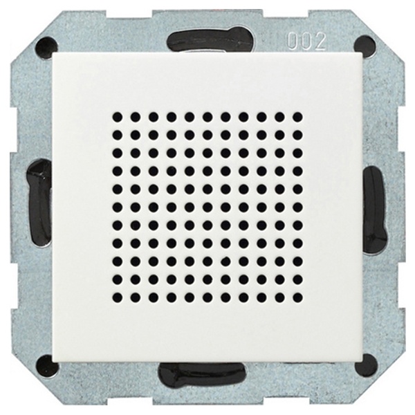 Динамик для радиоприемника скрытого монтажа c функцией RDS System 55+E22 Gira белый глянцевый