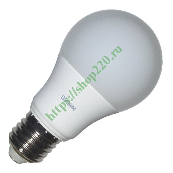 Лампа светодиодная Osram LED CLAS A FR 60 6,8W/865 240° 660lm 220V E27 холодный свет