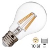 Лампа филаментная Foton FL-LED Filament A60 10W 3000К 220V 1000lm E27 теплый свет