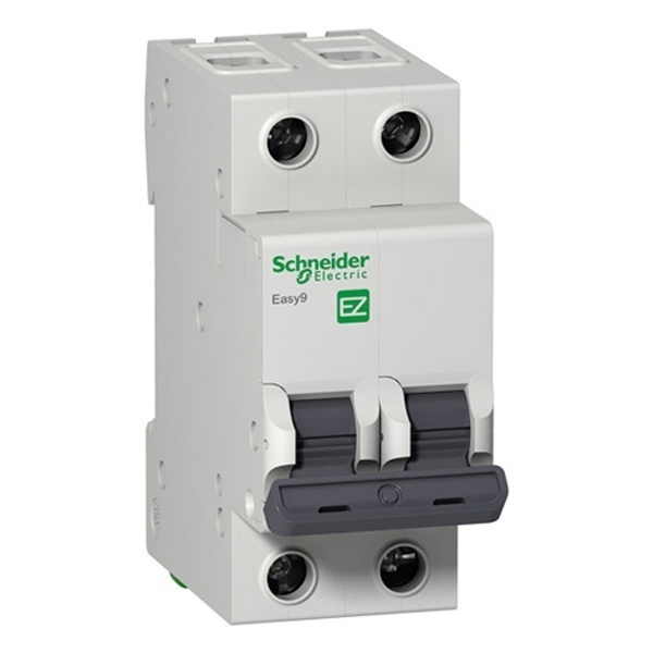 Автоматический выключатель Schneider Electric EASY 9 2П 10А B 4,5кА 230В (автомат электрический)