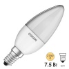 Лампа светодиодная свеча LED LS CLASSIC B 7,5W/827 2700Lm (75W) FR 230V E14 806lm Osram