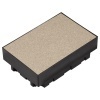 Коробка SE Ultra для монтажа прямоугольного лючка 6 постов в бетонный пол.