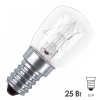 Лампа для холодильников и швейных машин Osram SPCT26/57 CL 25W FREEZER E14 прозрачная
