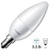 Лампа светодиодная Philips ESS LED Candle B35 5.5W (60W) 827 220V E14 FR 615lm