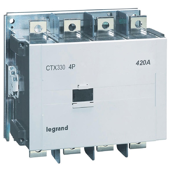 Контактор Legrand CTX3 4P 330A (AC-3) 420A (AC-1) 2но2нз 100...240VAC/DC