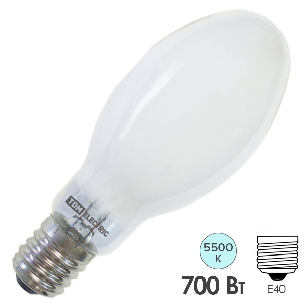Лампа ртутная газоразрядная ДРЛ 700W E40 высокого давления TDM
