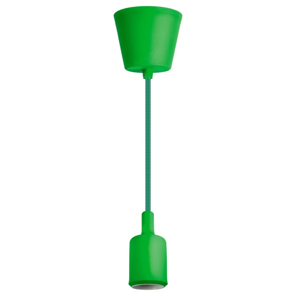 Светильник декоративный подвесной 61 526 NIL-SF02-013-E27 max60W 1м. пластик зеленый