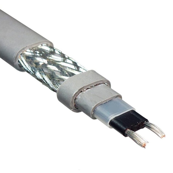 Греющий кабель саморегулирующийся LAVITA GWS16-2CR для обогрева труб