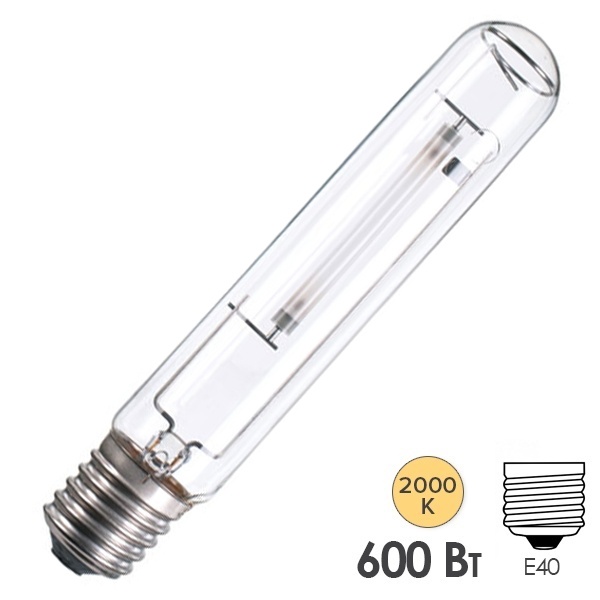 Лампа натриевая высокого давления ДНАТ 600W E40 РФ BELLIGHT