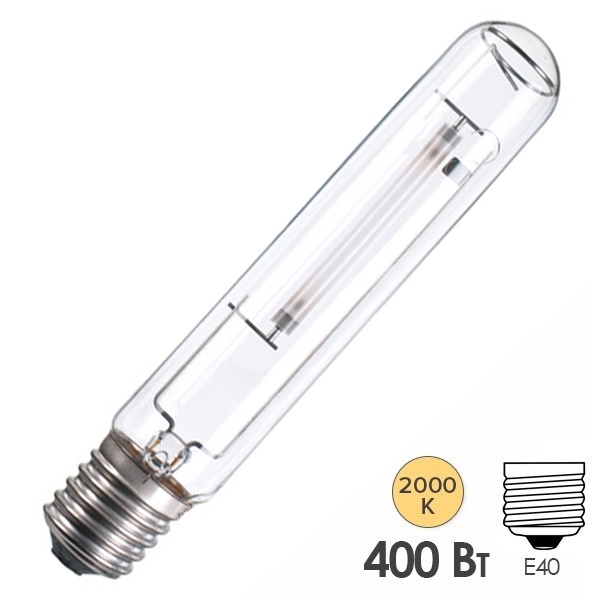 Лампа натриевая высокого давления ДНАТ 400W E40 РФ BELLIGHT