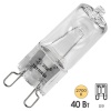 Лампа галогенная капсульная ЭРА JCD 40W 230V G9 CL (5055287103826)