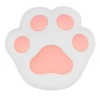 Силиконовый ночник мягкий Кошачья лапа розовый, 6LED, 5В, Теплый белый, 143х41х135мм IP20