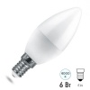 Лампа светодиодная Feron.PRO LB-1306 Свеча C37 6W 4000K 230V E14 475Lm используется OSRAM LED