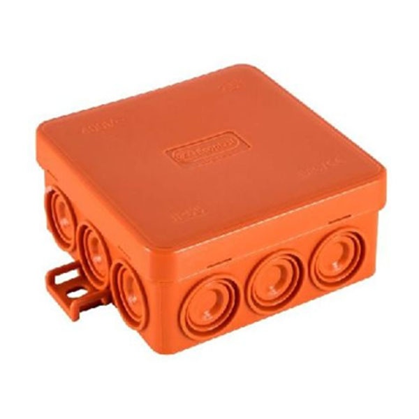 Коробка огнестойкая JBL085 85х85х38 Е110 для открытой проводки 12 выходов IP55 2P (1,5-10,0мм2)