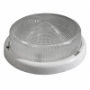 Светильник ЭРА НБО 05-100-001 с ободком Рондо пластик/стекло IP44 E27 max100W круг белый