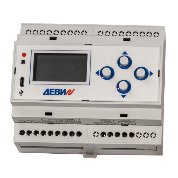 Терморегулятор ДЕВИ Meteo 850R (замена DEVIreg™850), DIN программируемая метеостанция