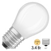 Светодиодная лампа шарик LED SUPERSTAR+ CL P 3,4W (40W) 2700K E27 FR диммируемая филаментная Osram