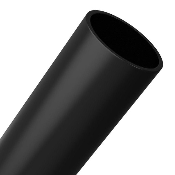 Труба гладкая ПНД 16 мм жесткая черная [бухта 100м] IEK