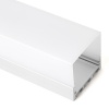 Профиль накладной для светодиодной ленты Feron CAB268, серебро, с крепежом, 2000x42x45mm