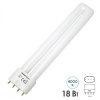 Лампа компактная люминесцентная Dulux L 18W/840 4000K 2G11 холодно-белая Osram