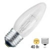 Лампа накаливания свеча ДС (В36) 40W 230V E27 прозрачная Favor