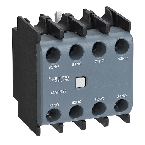 Вспомогательный блок контактов MAFN для MC1G/E 4НЗ фронтальный монтаж Systeme Electric