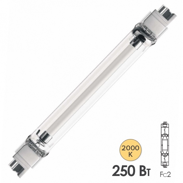 Лампа натриевая высокого давления N-AV-TS 250W 2000K FC2 28000lm 23x206mm (ДНаТ) Foton