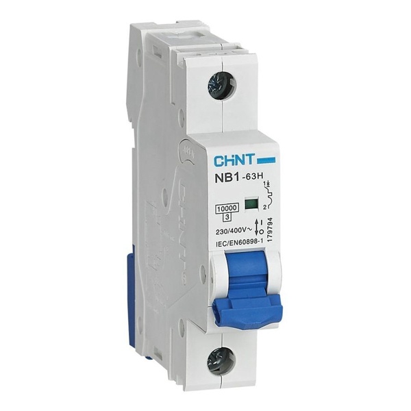 Автоматический выключатель NB1-63H 1P 4A 10кА х-ка C (R) CHINT (автомат электрический)