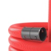 Труба гофрированная двустенная ПНД 110 мм гибкая с протяжкой и муфтой красная [100м] DKC (гофра для кабеля)