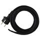 Нагревательный саморегулирующийся кабель Стоплёд с вилкой TDM