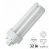 Лампа компактная люминесцентная Dulux T/E Plus 32W/840 4000K GX24q-3 холодно-белая Osram