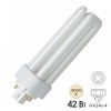Лампа компактная люминесцентная Dulux T/E Plus 42W/830 3000K GX24q-4 тепло-белая Osram