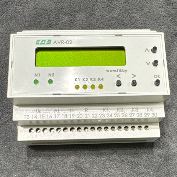 Устройство управления резервным питанием AVR-02 для работы в составе блоков АВР 2.0; АВР 2.1; АВР 2.2; АВР 3.0; АВР 3.1