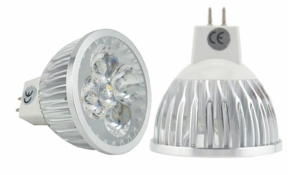 Лампы диммируемые светодиодные LED DIM MR16 12V и 220V, с цоколем GU5.3