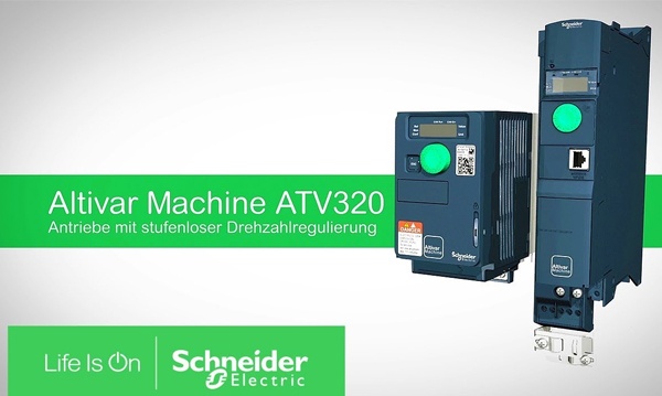 Преобразователи частоты Altivar 320 Schneider Electric