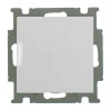 Выключатель кнопочный ABB Basic 55 цвет белый шале (2026 UC-96)
