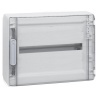 Шкаф пластиковый накладной XL3 125 18 модулей прозрачная дверь шины N+PE Legrand