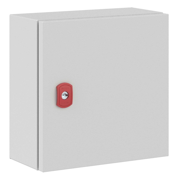 Навесной металлический влагозащищенный шкаф DKC ST IP66 300x300x150мм с монтажной платой