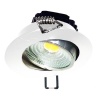 Встраиваемый светильник FL-LED Consta B 7W White 2700K 560lm белый круглый поворотный