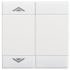 Клавиши с символами для автоматизации для 2 функций 2м ВВЕРХ-ВНИЗ Bticino LivingLight белый